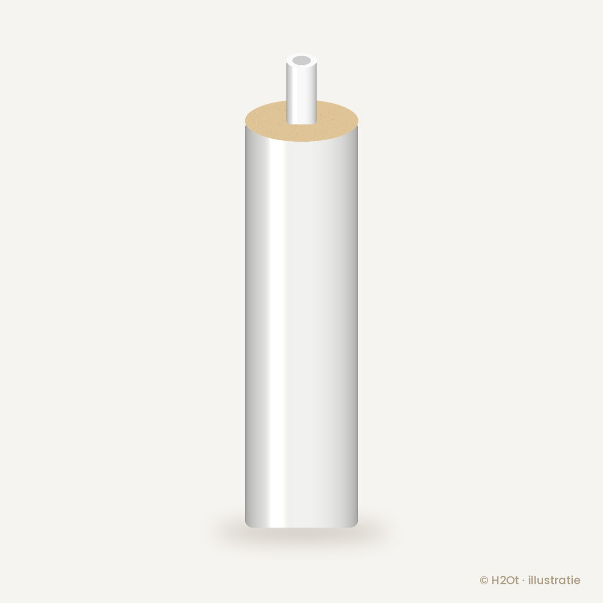 UF membrane replacement module for whole-house ViruLEX ultrafiltration