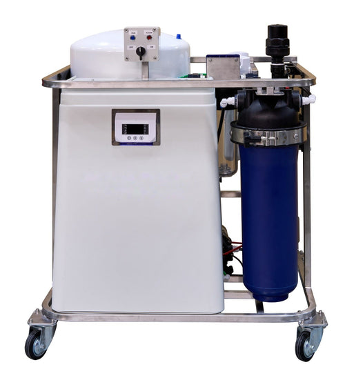 MembraSAL Off-grid verrijdbaar 120 l/u – kleine RO-installatie voor gedemineraliseerd water