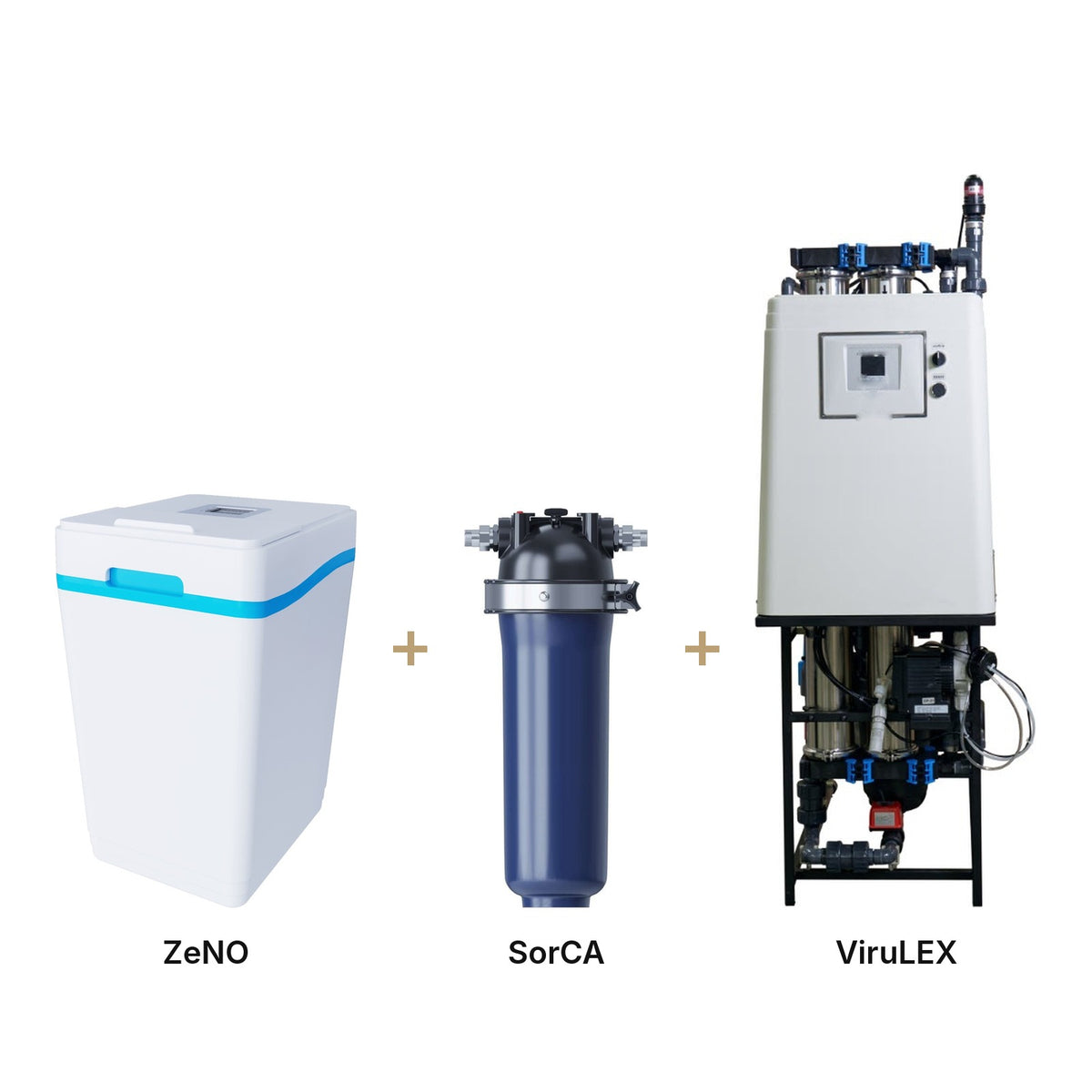 ZeNO Wasserenthärter mit ViruLEX und SorCA – komplette Wasseraufbereitung für den Haushalt